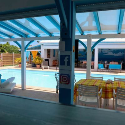 Parties communes Gite Ty Koko Guadeloupe Saint-François