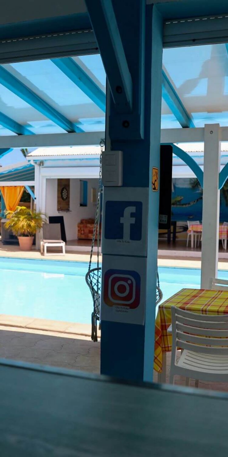 Parties communes Gite Ty Koko Guadeloupe Saint-François