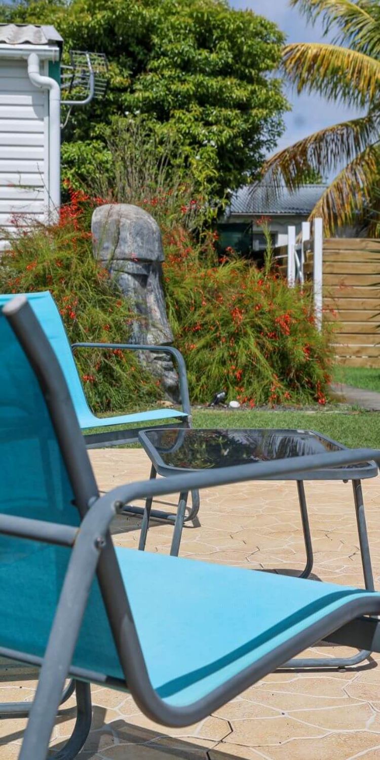 Parties communes Gite Ty Koko Guadeloupe Saint-François